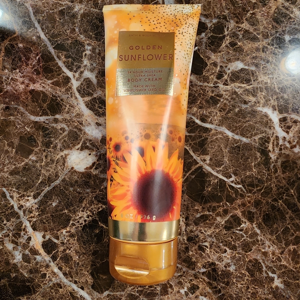 Bath & Body Works Body Cream Golden Sunflower NWT